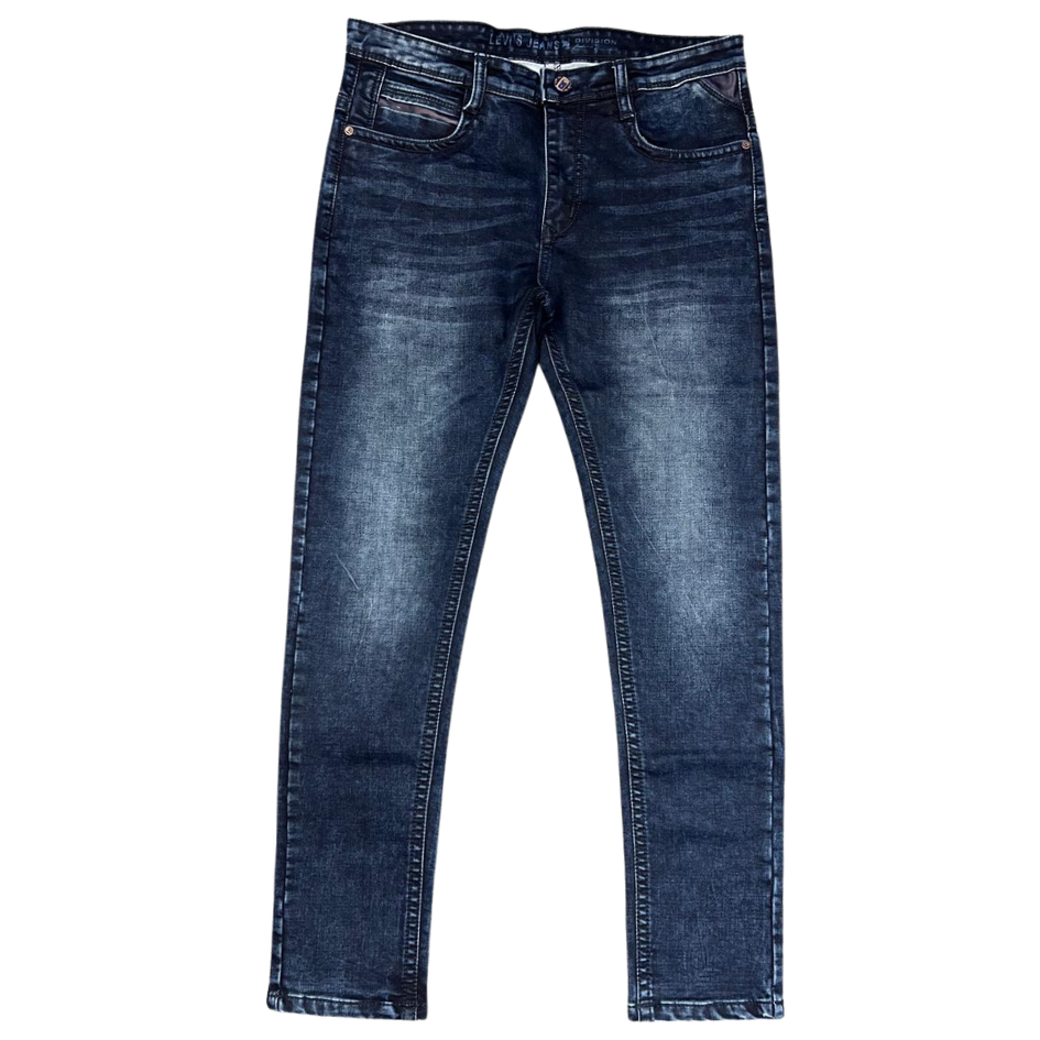 Men's Premium Classic Dark Denim Jeans
