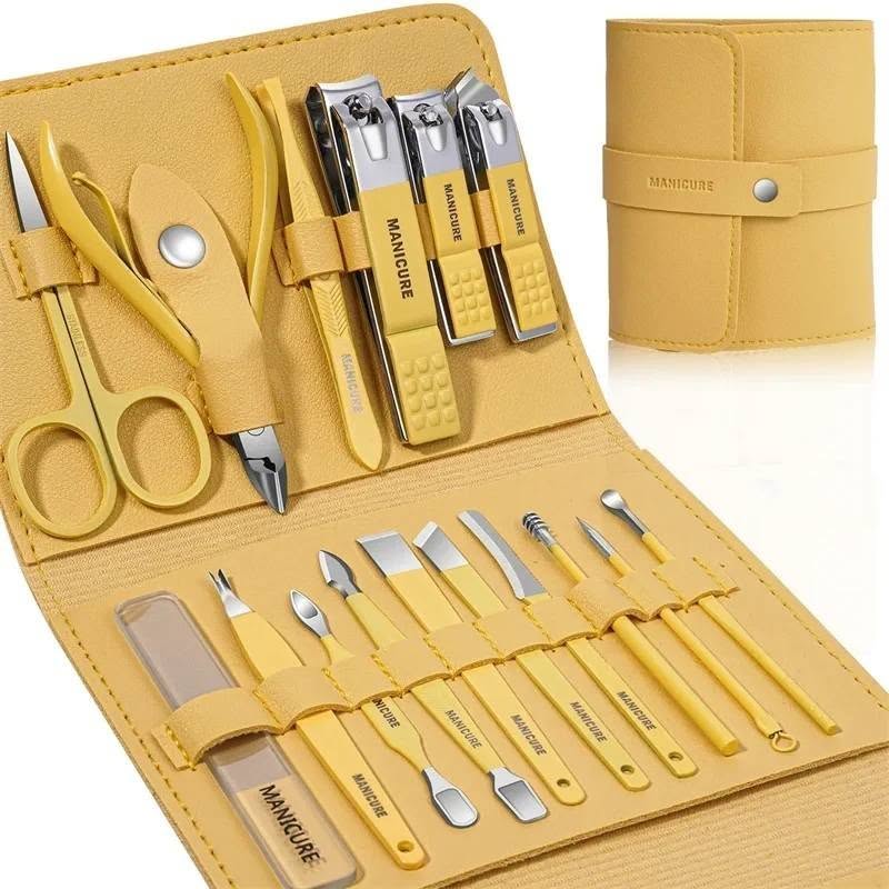 Nail Clippers Set – 16 Pcs Manicure & Pedicure Tools
